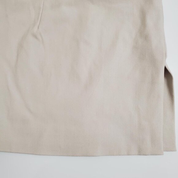 Estelle and Finn Womens Tunic Top Size 14 3/4 Sleeve Beige Stretch Lined - Picture 8 of 15